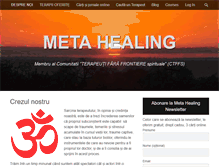 Tablet Screenshot of metahealing.info